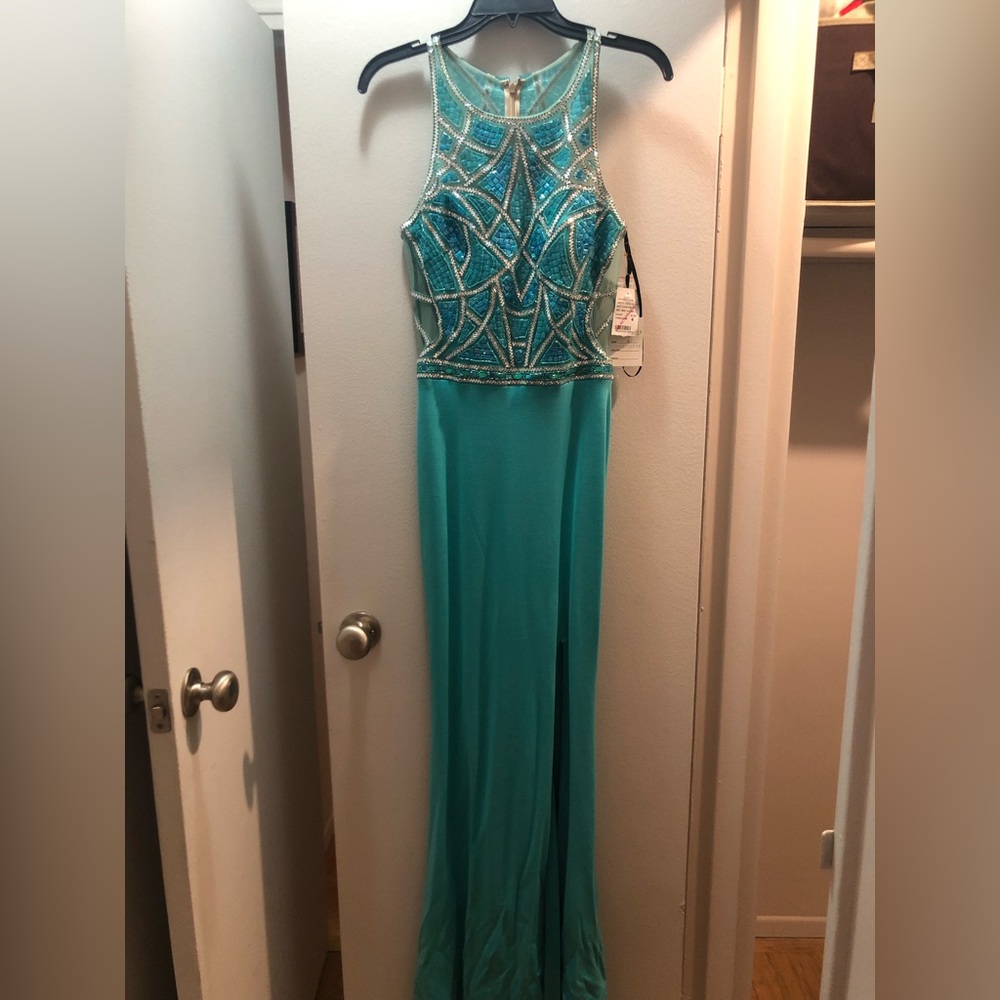 Turquoise Prom/Special Occasion Gown